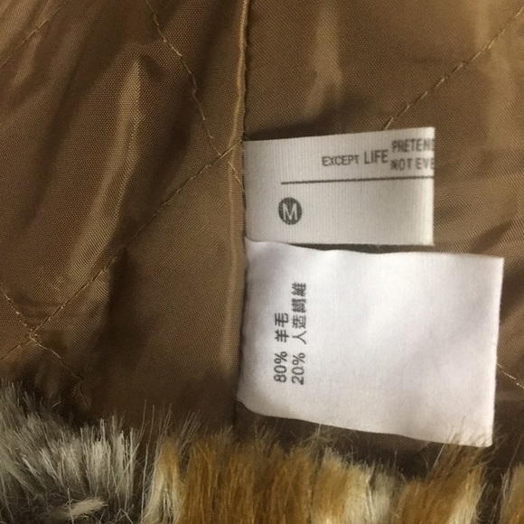 Flash Sale-New Beautiful Fake Fur Jacket - Picture 7 of 7